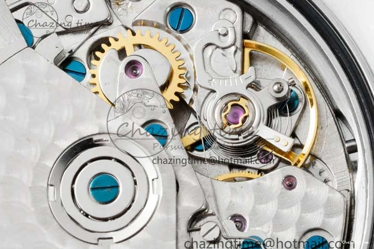 0314 ZipUp Speedmaster Racing Master SS HKF Best Edition Gray Black Dial on Black Rubber Strap A 7811